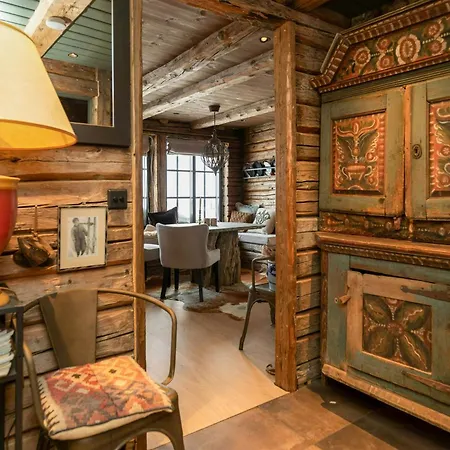 Timber With Stone Fireplace And Fell Views * Flesberg