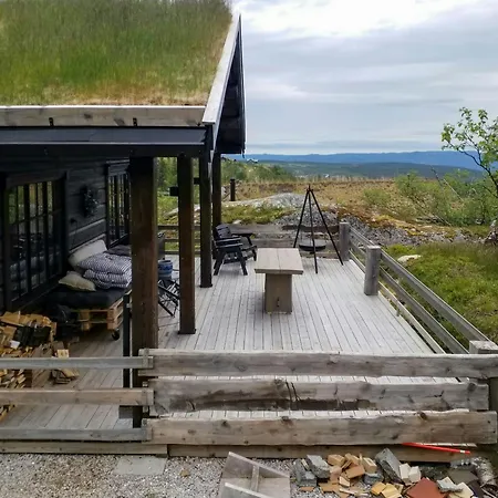 Timber With Stone Fireplace And Fell Views Flesberg